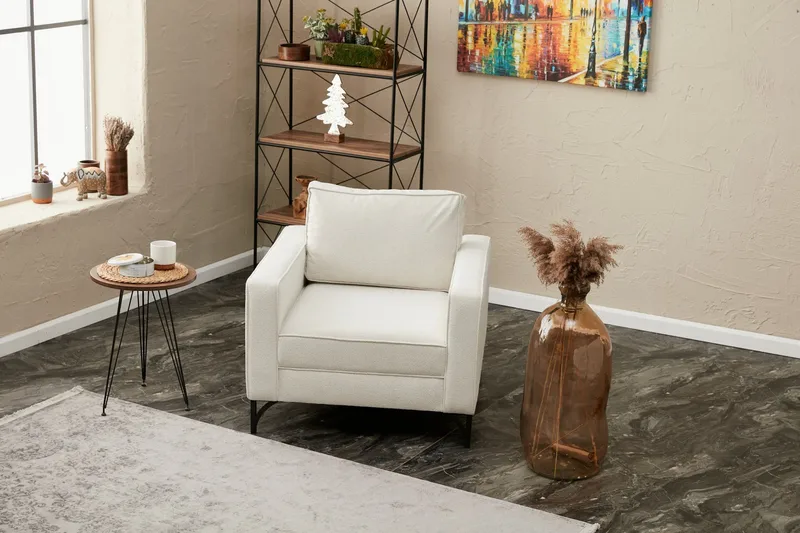 Retzow Fåtölj - Beige - Möbler - Vardagsrum - Fåtöljer