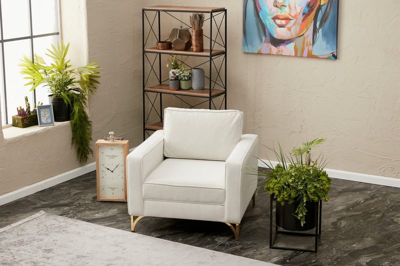 Retzow Fåtölj - Beige - Möbler - Vardagsrum - Fåtöljer