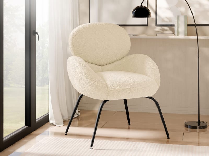 Neylin Fåtölj - Beige - Möbler - Vardagsrum - Fåtöljer