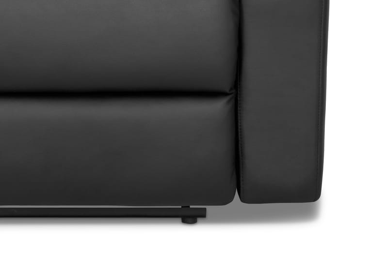 Norbo Soffgrupp 3-sits+2-sits Konstläder - Svart - Möbler - Vardagsrum - Soffgrupper
