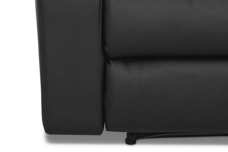 Norbo Soffgrupp 3-sits+Fåtölj Konstläder - Svart - Möbler - Vardagsrum - Soffgrupper