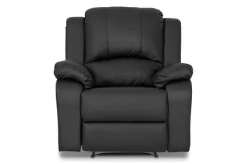 Norbo Soffgrupp 3-sits+Fåtölj Konstläder - Svart - Möbler - Vardagsrum - Soffgrupper