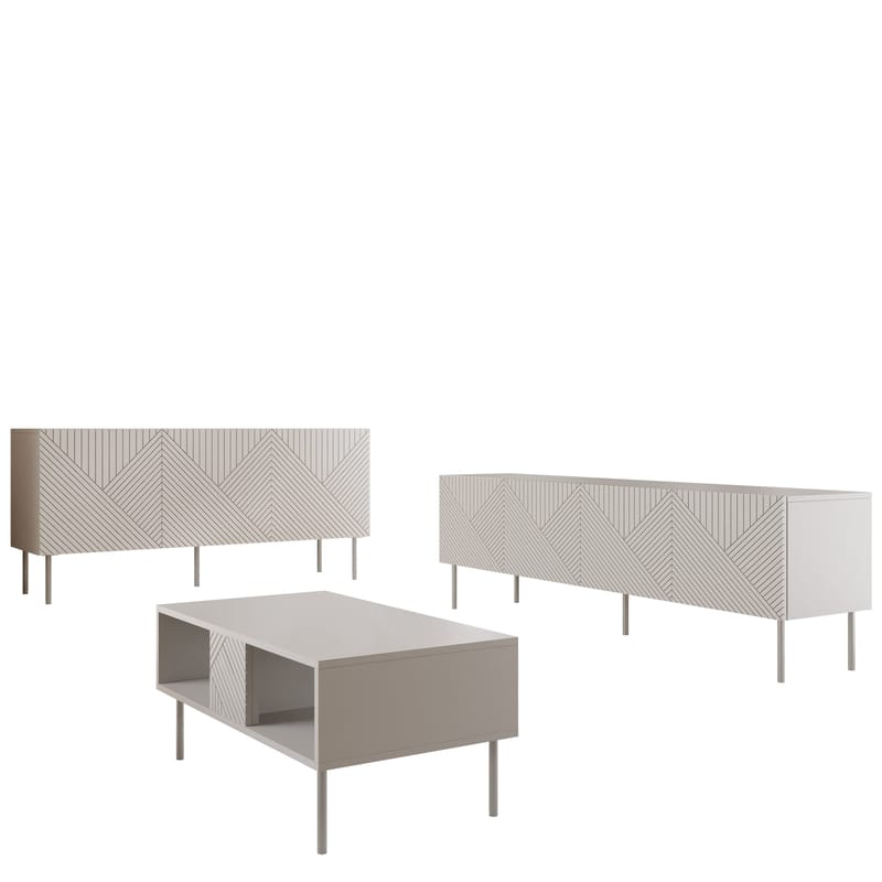 Norrs Möbelpaket vardagsrum, beige