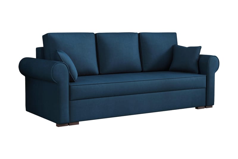 Olimpia soffa - Mörkblå - Bäddsoffor - 4-sits bäddsoffa