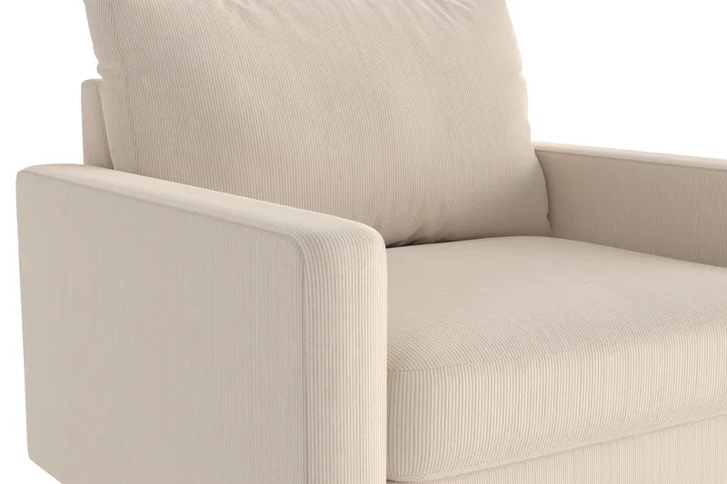 Peppe Manchester Fåtölj 76 cm Bred - Greige - Möbler - Vardagsrum - Fåtöljer - Clubfåtöljer