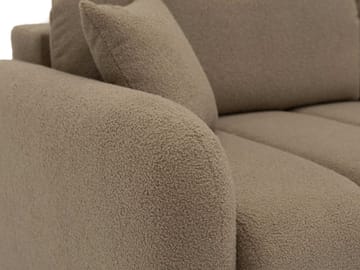 Quarlos 3-sits Bäddsoffa med Förvaring - Brun - Möbler - Vardagsrum - Bäddsoffor
