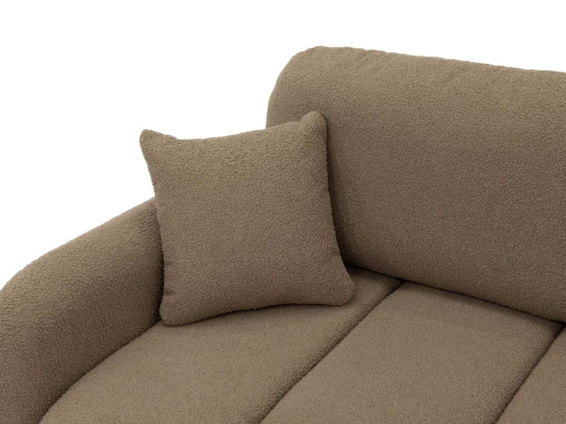 Quarlos 3-sits Bäddsoffa med Förvaring - Brun - Möbler - Vardagsrum - Bäddsoffor