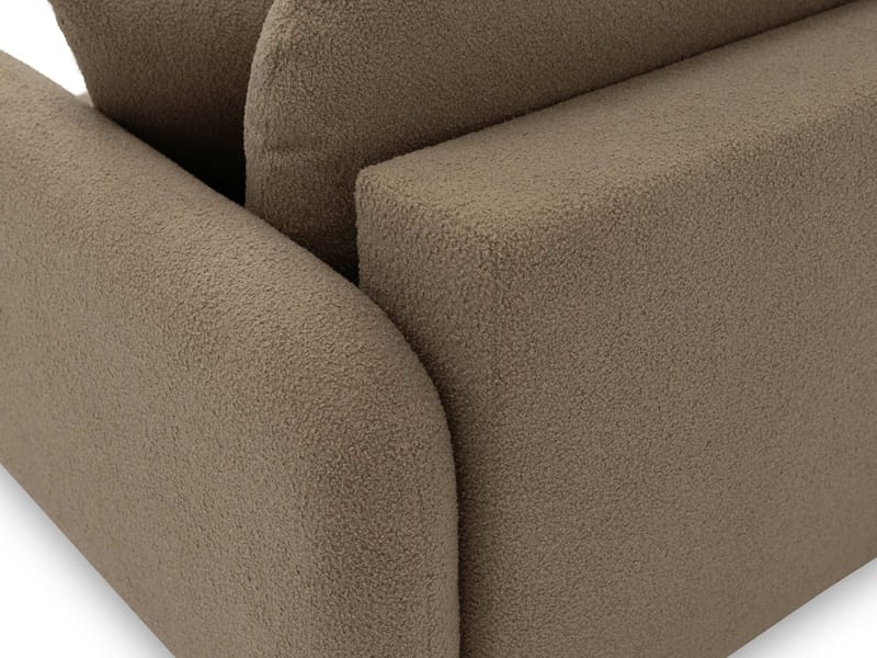 Quarlos 3-sits Bäddsoffa med Förvaring - Brun - Möbler - Vardagsrum - Bäddsoffor