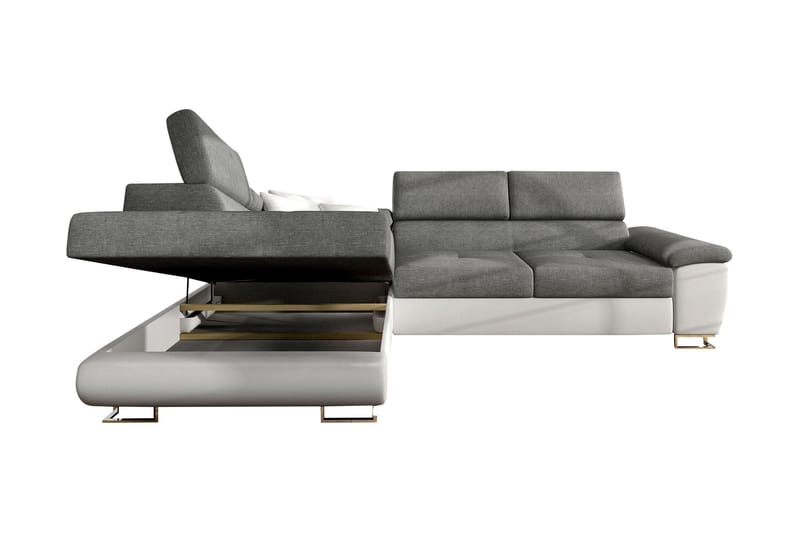 Reginia Bäddsoffa m. Schäslong 3-sits - Grön - Möbler - Vardagsrum - Bäddsoffor