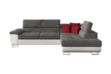 Reginia Bäddsoffa m. Schäslong L-formad