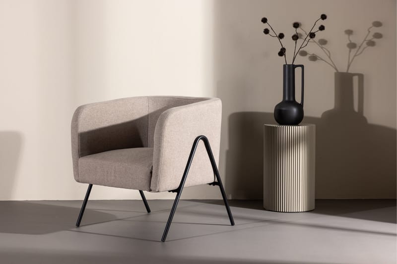 Rika Fåtölj - Beige - Möbler - Vardagsrum - Fåtöljer