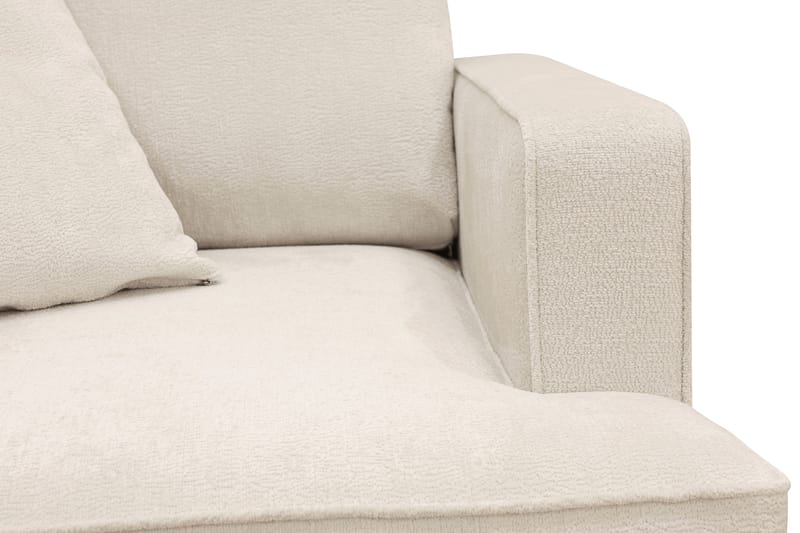 Rossita Extra Djup Fåtölj - Trenza 06, Beige Chenille - Möbler - Vardagsrum - Fåtöljer