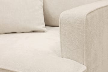 Rossita Extra Djup Fåtölj - Trenza 06, Beige Chenille - Möbler - Vardagsrum - Fåtöljer