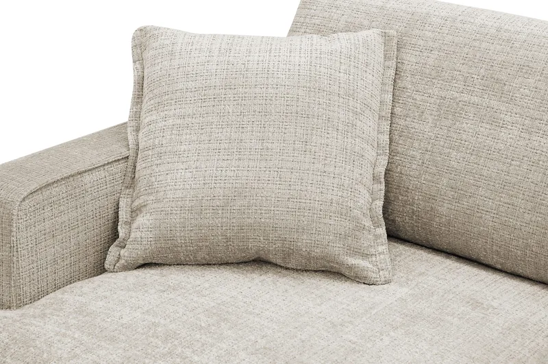 Rossita lyx Extra djup Fåtölj - Beige Chenille - Möbler - Vardagsrum - Fåtöljer