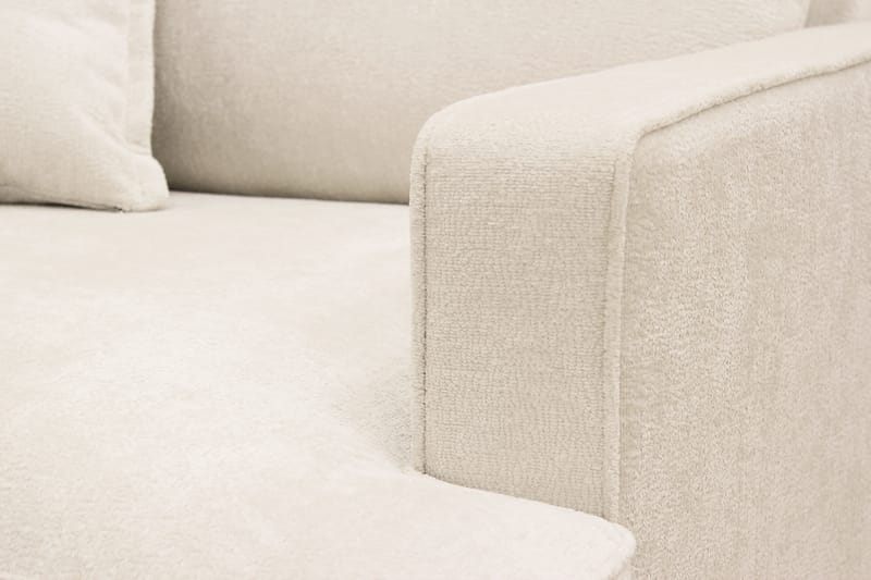 Rossita lyx Extra djup Fåtölj - Beige Chenille - Möbler - Vardagsrum - Fåtöljer