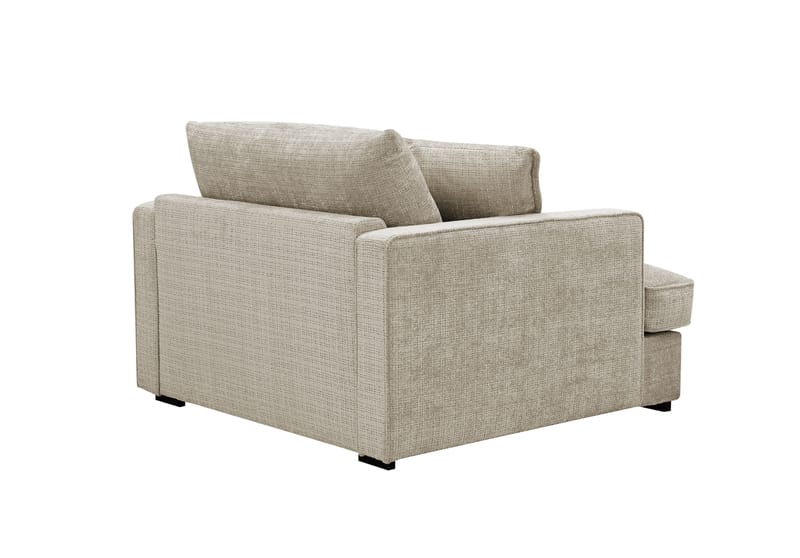 Rossita lyx Extra djup Fåtölj - Beige Chenille - Möbler - Vardagsrum - Fåtöljer