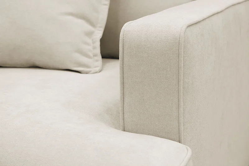 Rossita lyx Extra djup Fåtölj - Beige Tyg - Möbler - Vardagsrum - Fåtöljer