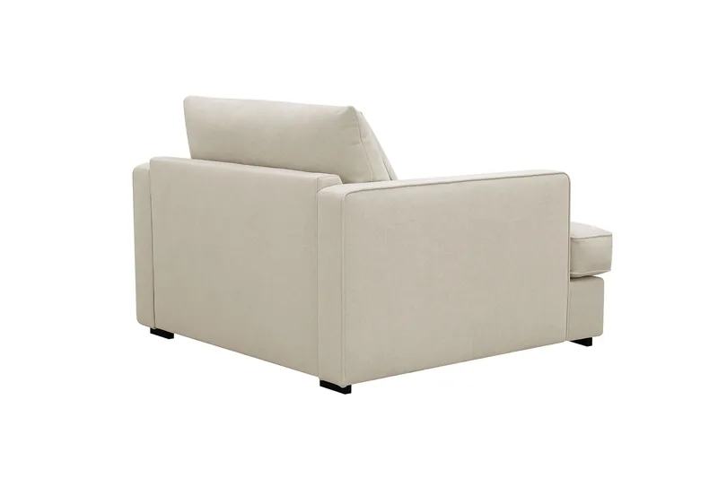 Rossita lyx Extra djup Fåtölj - Beige Tyg - Möbler - Vardagsrum - Fåtöljer