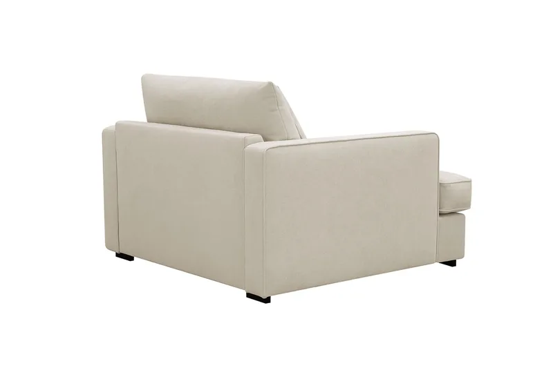 Rossita lyx Extra djup Fåtölj - Beige Tyg - Möbler - Vardagsrum - Fåtöljer