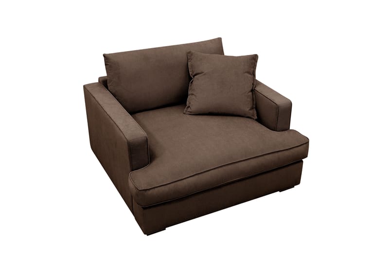 Rossita lyx Extra djup Fåtölj - Brun Manchester - Möbler - Vardagsrum - Fåtöljer