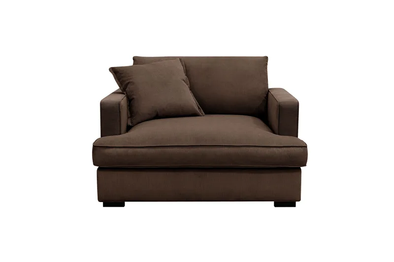 Rossita lyx Extra djup Fåtölj, Brun Manchester