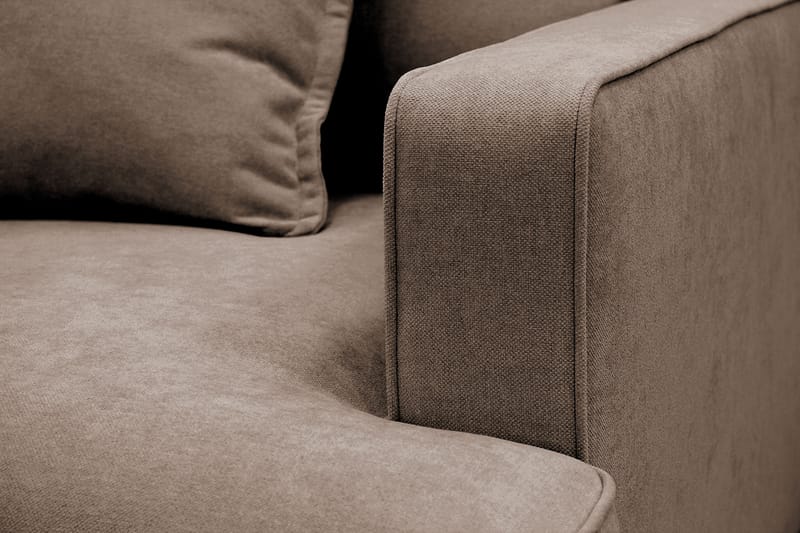 Rossita lyx Extra djup Fåtölj - Brun Tyg - Möbler - Vardagsrum - Fåtöljer