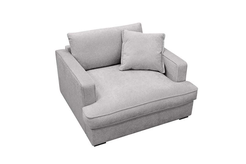 Rossita lyx Extra djup Fåtölj - Grå Chenille - Möbler - Vardagsrum - Fåtöljer