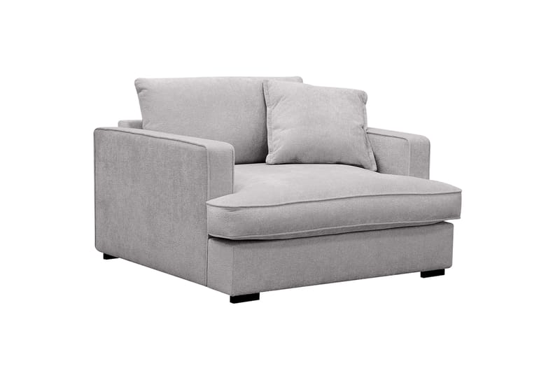 Rossita lyx Extra djup Fåtölj - Grå Chenille - Möbler - Vardagsrum - Fåtöljer