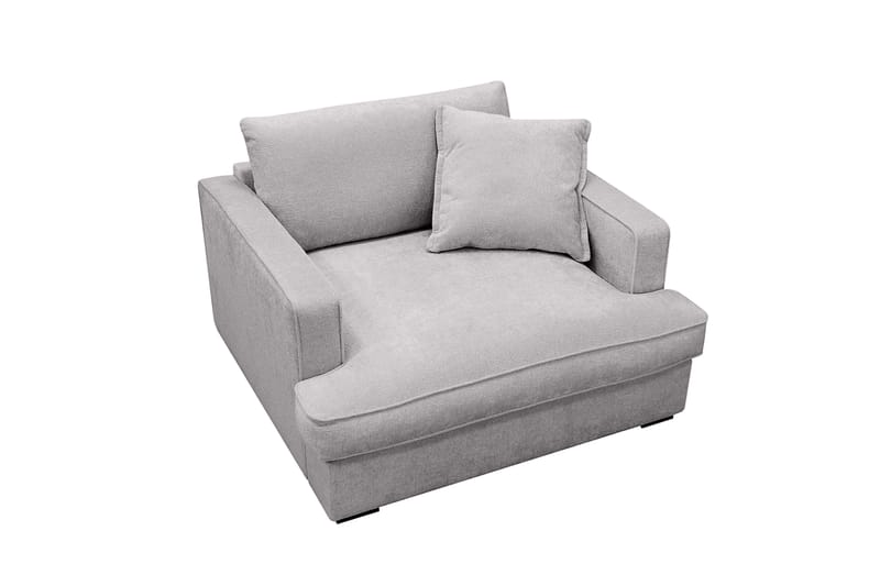 Rossita lyx Extra djup Fåtölj - Grå Chenille - Möbler - Vardagsrum - Fåtöljer