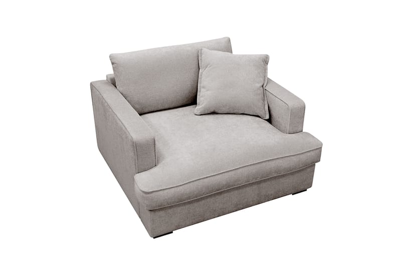 Rossita lyx Extra djup Fåtölj - Grå/Brun Chenille - Möbler - Vardagsrum - Fåtöljer