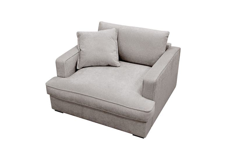 Rossita lyx Extra djup Fåtölj - Grå/Brun Chenille - Möbler - Vardagsrum - Fåtöljer