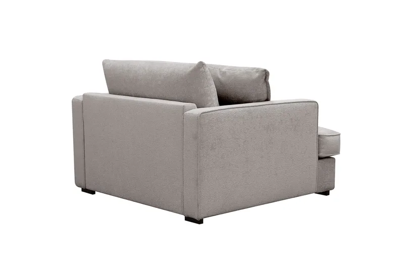 Rossita lyx Extra djup Fåtölj - Grå/Brun Chenille - Möbler - Vardagsrum - Fåtöljer