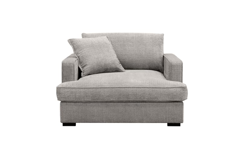 Rossita lyx Extra djup Fåtölj - Ljusgrå Chenille - Möbler - Vardagsrum - Fåtöljer