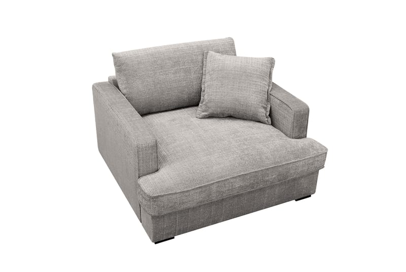 Rossita lyx Extra djup Fåtölj - Ljusgrå Chenille - Möbler - Vardagsrum - Fåtöljer