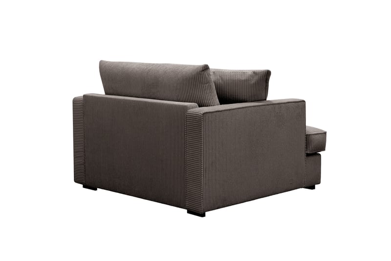 Rossita lyx Extra djup Fåtölj - Mörkgrå Manchester - Möbler - Vardagsrum - Fåtöljer