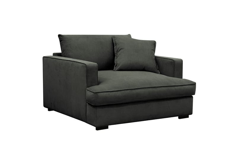 Rossita lyx Extra djup Fåtölj - Mörkgrön Manchester - Möbler - Vardagsrum - Fåtöljer