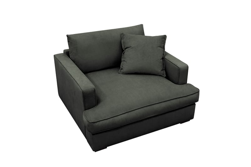 Rossita lyx Extra djup Fåtölj - Mörkgrön Manchester - Möbler - Vardagsrum - Fåtöljer