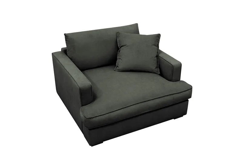 Rossita lyx Extra djup Fåtölj - Mörkgr ön Manchester - Möbler - Vardagsrum - Fåtöljer