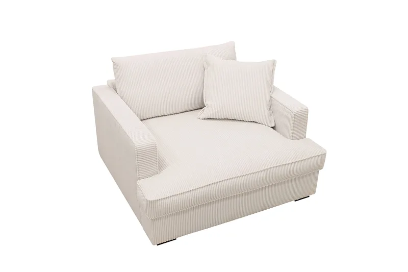 Rossita lyx Extra djup Fåtölj - Offwhite Manchester - Möbler - Vardagsrum - Fåtöljer