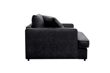 Rossita lyx Extra djup Fåtölj - Svart Chenille - Möbler - Vardagsrum - Fåtöljer