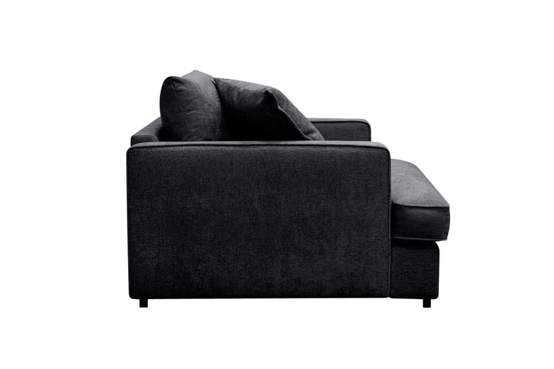 Rossita lyx Extra djup Fåtölj - Svart Chenille - Möbler - Vardagsrum - Fåtöljer