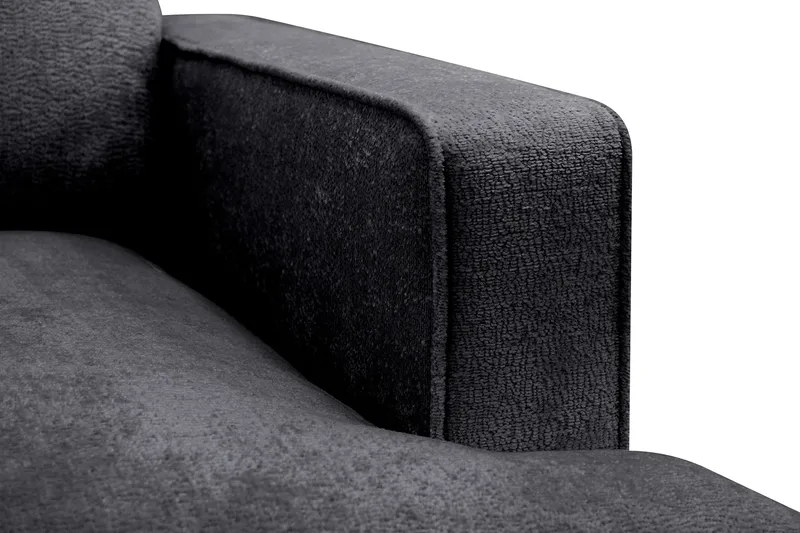 Rossita lyx Extra djup Fåtölj - Svart Chenille - Möbler - Vardagsrum - Fåtöljer