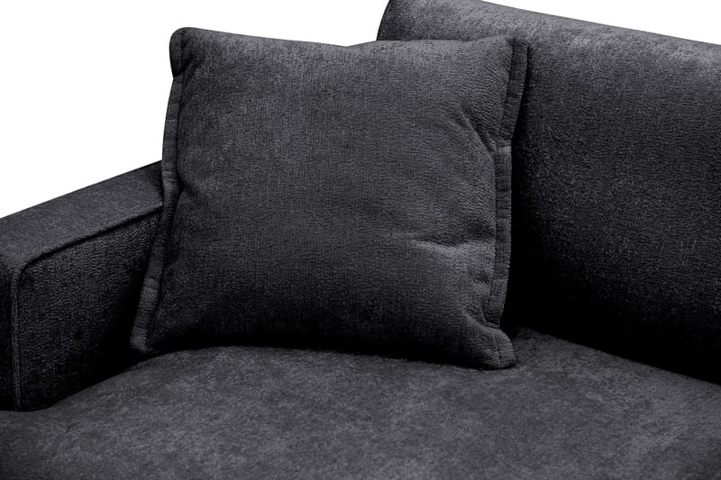 Rossita lyx Extra djup Fåtölj - Svart Chenille - Möbler - Vardagsrum - Fåtöljer