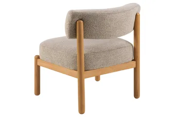 Sahana Loungefåtölj - Beige - Möbler - Vardagsrum - Fåtöljer - Fåtölj utan armstöd