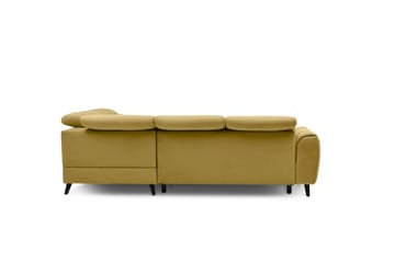 Sajda Bäddsoffa m. Schäslong 3-sits - Gul - Möbler - Vardagsrum - Bäddsoffor