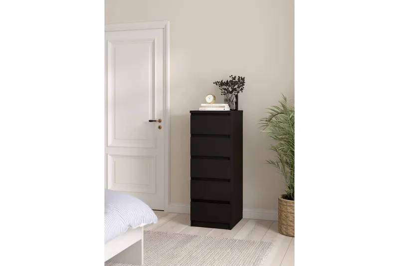 Salomns Byrå 111,3 cm - Svart - Förvaring - Förvaringsmöbler - Byrå