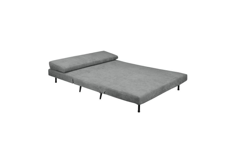 Sängsoffa Mallory Antracit, Linnetyg/Metall/Trä - Antracit, Linnetyg/Metall/Trä - Möbler - Vardagsrum - Bäddsoffor
