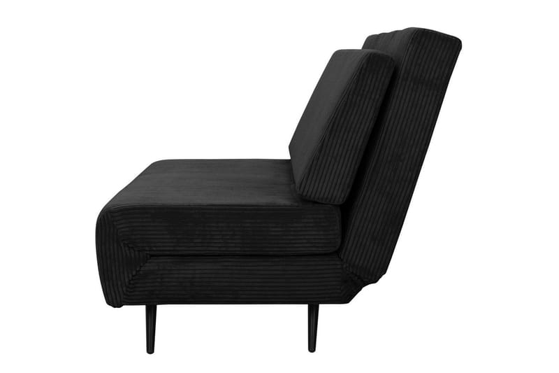 Sängsoffa Mallory Antracit, Manchester/Metall/Trä - Antracit, Manchester/Metall/Trä - Möbler - Vardagsrum - Bäddsoffor