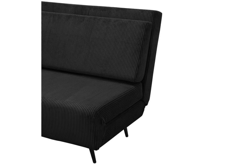 Sängsoffa Mallory Antracit, Manchester/Metall/Trä - Antracit, Manchester/Metall/Trä - Möbler - Vardagsrum - Bäddsoffor