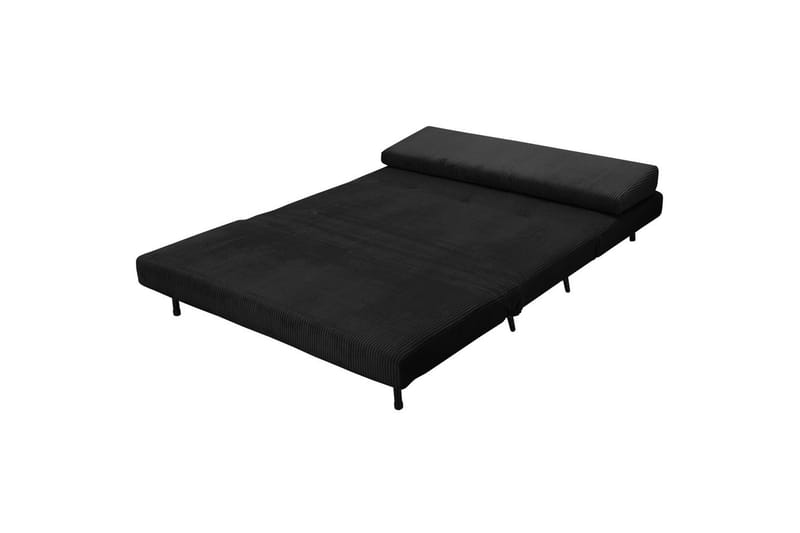 Sängsoffa Mallory Antracit, Manchester/Metall/Trä - Antracit, Manchester/Metall/Trä - Möbler - Vardagsrum - Bäddsoffor